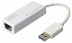 DIGITUS USB 3.0 auf Gigabit Etherne t Adapter, weiß...