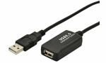 DIGITUS USB 2.0 aktives Verlängerun gskabel, 5,0 m...