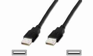 DIGITUS USB 2.0 Kabel PREMIUM, USB- A - USB-A Stecker, 1,8 m (11004497)