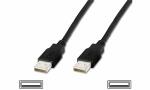 DIGITUS USB 2.0 Kabel PREMIUM, USB- A - USB-A Stecker,...