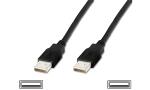DIGITUS USB 2.0 Kabel PREMIUM, USB- A - USB-A Stecker, 1,8 m