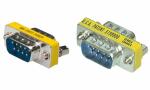 DIGITUS mini Gender Changer, 9 Pol Sub-D, Stecker -...