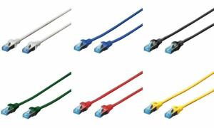 DIGITUS Patchkabel Kat. 5e, SF/UTP, 10,0 m, grau (11006182)