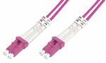 DIGITUS LWL Patchkabel, LC-Duplex - LC-Duplex, OM4, 10,0...
