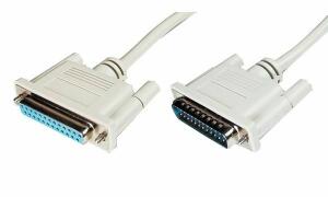 DIGITUS 25-Pol Sub-D Kabel, Stecker - Kupplung, 5,0 m (11006398)