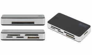 DIGITUS USB 3.0 Card Reader All-in -one, schwarz / silber (11006825)