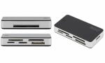 DIGITUS USB 3.0 Card Reader All-in -one, schwarz / silber...