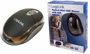 LogiLink Optische Mini Notebook Mau s, kabelgebunden (11111615)