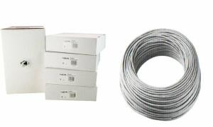 LogiLink Installationskabel, Kat. 5 e, U/UTP, 305 m, grau (11111729)