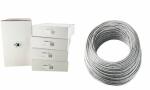 LogiLink Installationskabel, Kat. 5 e, U/UTP, 305 m, grau...