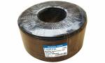 LogiLink Telefonkabel, 100 m, 4-adr ig, flach, schwarz...
