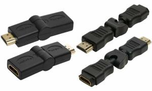 LogiLink Adapter, HDMI Kupplung - H DMI Stecker, 180 Grad (11112408)