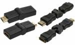 LogiLink Adapter, HDMI Kupplung - H DMI Stecker, 180 Grad...