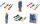 LogiLink Kabelbinder-Set, sortiert, Nylon, Inhalt: 200 Stück (11112520