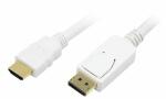 LogiLink DisplayPort - HDMI Anschlu sskabel, 2,0 m,...