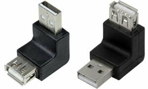 LogiLink USB 2.0 Adapter, USB-A Ste cker - Kupplung, 270 Grad (11112653