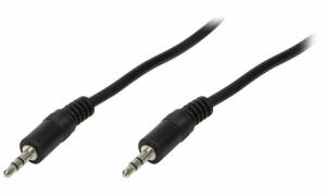 LogiLink Audiokabel, 2 x 3,5 mm Kli nkenstecker, 10 m (11112701)
