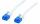 LogiLink U/UTP Flach-Patchkabel, Ka t. 5e, 10,0 m, weiß (11112730)