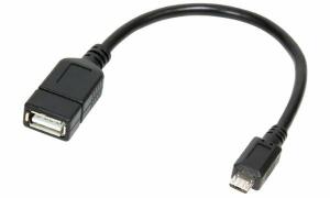 LogiLink USB Anschlusskabel,Micro U SB-Stecker - USB-Kupplung (11112761