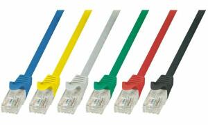 LogiLink Patchkabel, Kat. 5e, U/UTP , 10 m, grau (11113714)