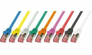 LogiLink Patchkabel, Kat. 6, S/FTP, 50,0 m, weiß (11114162)