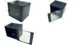 LogiLink 19 Wandverteiler, einteil ig, 9 HE, schwarzgrau...