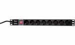 LogiLink 19 Steckdosenleiste, 8-fa ch, mit Schalter,...