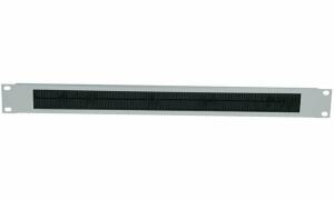 LogiLink 19 Kabeldurchführungspane l, 1 HE,schwarz (RAL9005) (11114690