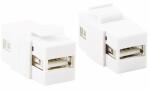 LogiLink Keystone Verbinder USB 2.0 , weiß (11114864)