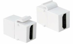 LogiLink Keystone Modular Verbinder HDMI, weiß (11114865)