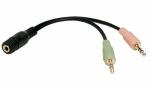 LogiLink Audiokabel, 2 x Klinkenste cker -...