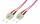 LogiLink LWL Patchkabel, SC-Duplex - SC-Duplex, OM4, 1,0 m (11115127)