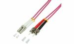 LogiLink LWL Patchkabel, LC-Duplex - 2 x ST, OM4, 1,0 m...