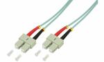 LogiLink LWL Patchkabel, SC-Duplex - SC-Duplex, OM3, 2,0...