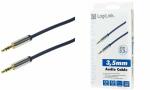 LogiLink Audiokabel, 2 x 3,5 mm Kli nkenstecker, 1,5 m...
