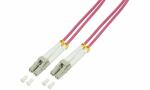 LogiLink LWL Patchkabel, LC-Duplex - LC-Duplex, OM4, 30,0...