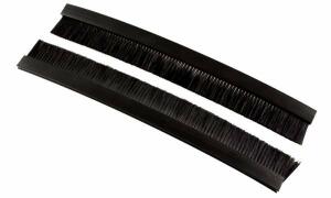 LogiLink Bürstensatz für Kabeleinfü hrung, schwarz (11115568)