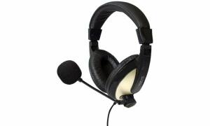 LogiLink Headset High Quality, mit Ohrpolster, schwarz (11115762)