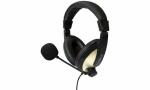 LogiLink Headset High Quality, mit Ohrpolster, schwarz...