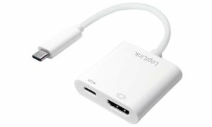 LogiLink USB-C - HDMI Ladeadapter, weiß (11115788)