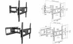 LogiLink TV-Wandhalterung Full Moti on, für 81,28 -...