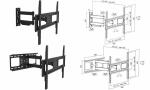 LogiLink TV-Wandhalterung Full Moti on, für 96,98 -...