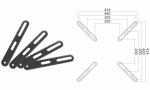 LogiLink VESA Adapter, für 81,28 - 139,7 cm (32 - 55) (11115861)
