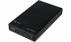 LogiLink 3,5 SATA Festplatten-Gehä use, USB 3.0, schwarz (11115918)