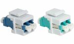 LogiLink LWL Kupplung, 2x LC-Duplex , Multimode, aquablau...