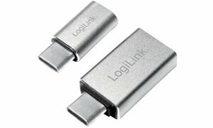 LogiLink USB-C Adapter-Set, 2-teili g, silber (11115984)