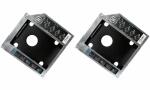 LogiLink 2,5 SATA Festplatten Cadd y, (H)9,5 mm, schwarz...