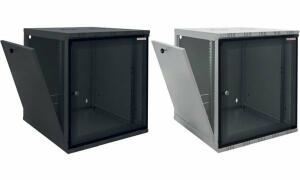 LogiLink 19 Wandverteiler, unmonti ert, 9 HE, schwarz (11116057)