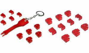 LogiLink RJ45 Sicherheitsschloss, 1 0 Schlösser (11116083)