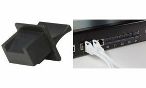 LogiLink Schutzkappe/Staubschutz fü r RJ45 Kupplungen, PVC (11116140)